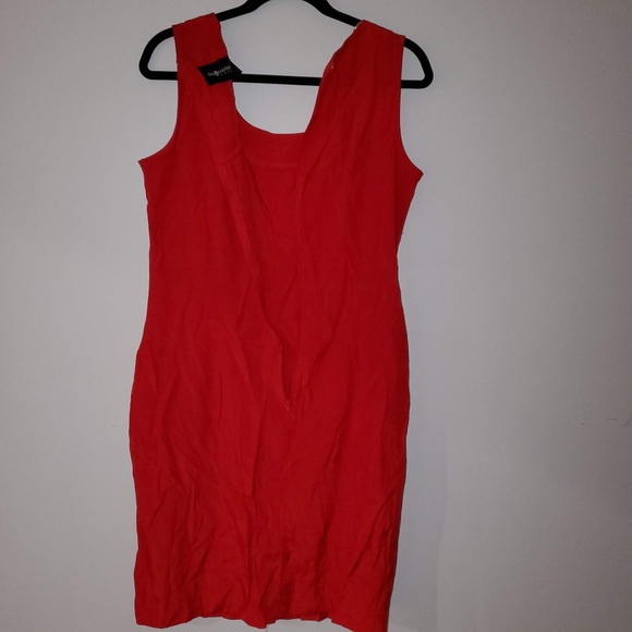 3for$25 Sag Harbor bright red dress hourglass - Picture 6 of 6